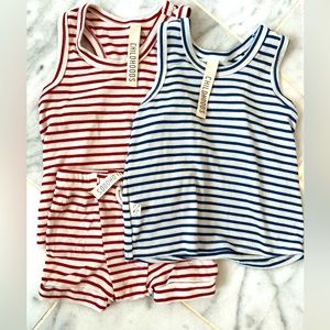 Childhoods Clothing 3 Piece Striped Set American 🇺🇸